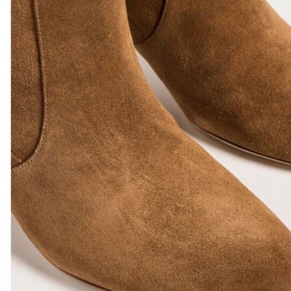 L'AGENCE Ines Suede Boots/Dust Bag size 10 MSRP $ 599.00 - Picture 11 of 11